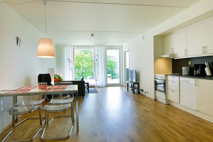 Lovely 3-rooms apartment, huge terrace, central