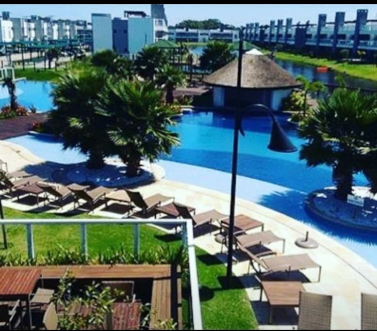 Piscina externa, Piscina Térmica, Sauna e Spa