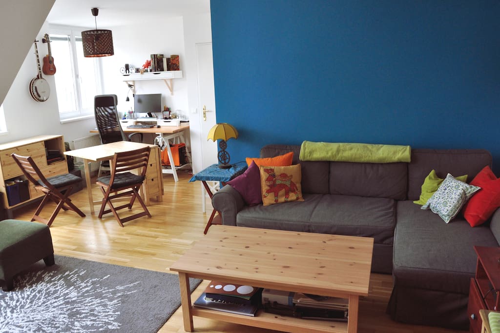 Living Room and Dining Area