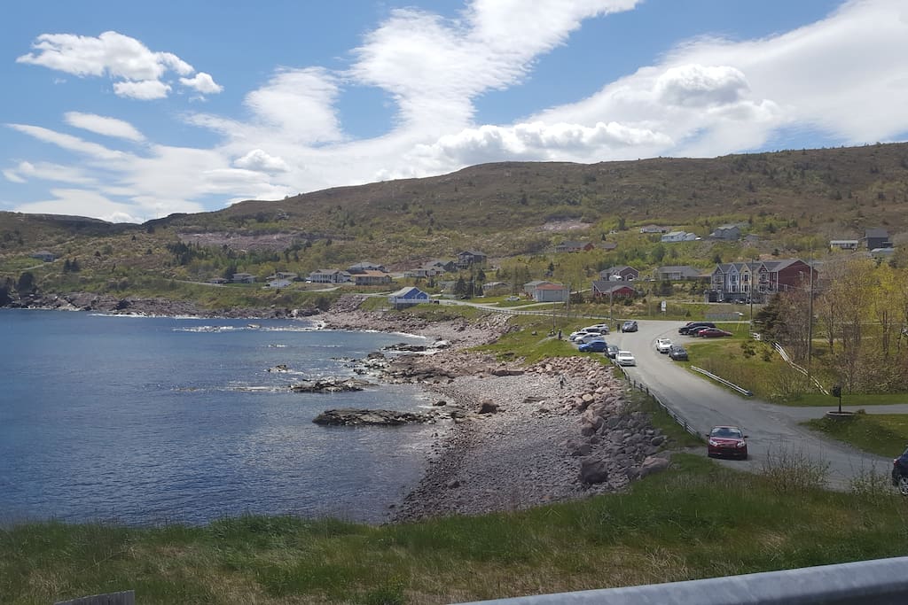View from start of East Coast Trail (5 minute walk from house).