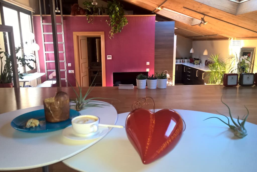 I love having breakfast here.