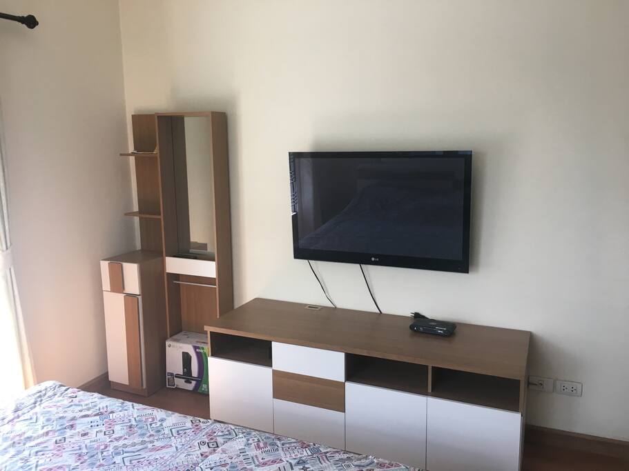 In-room TV screen