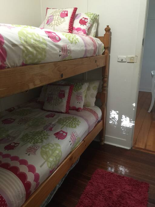 Single bunk beds a/c room