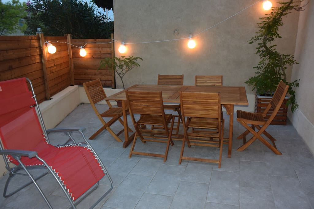 Terrasse, vue 2