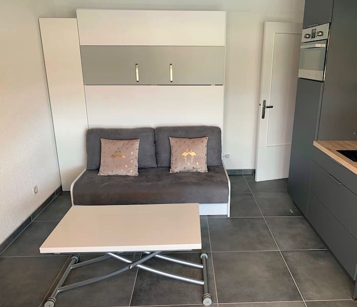 Studio Climatisé 4pers, Idéal Vacances En Famille! - Île du Levant