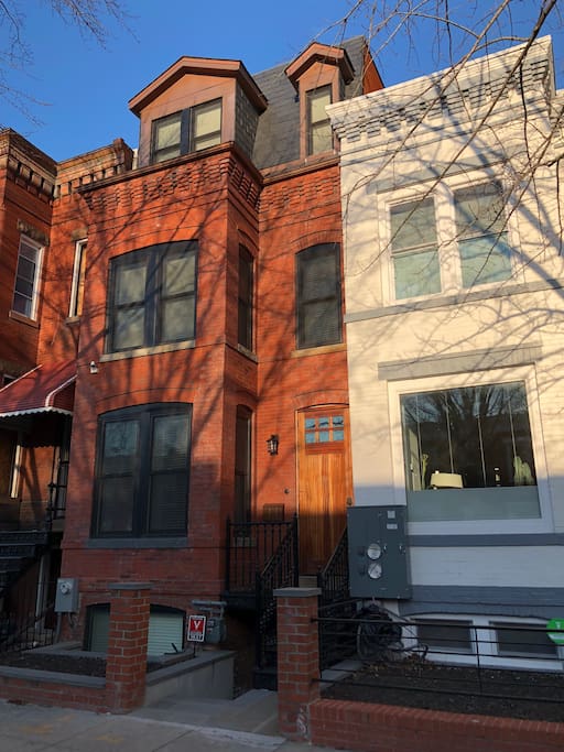 Front of the house.