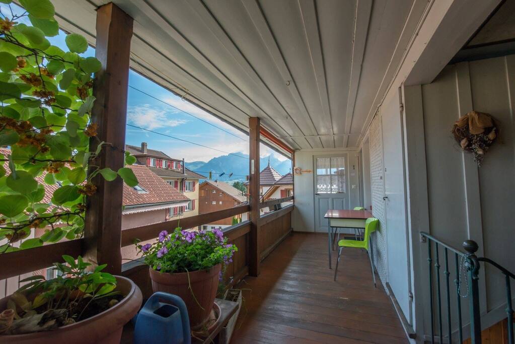 Der Eingang zum BnB