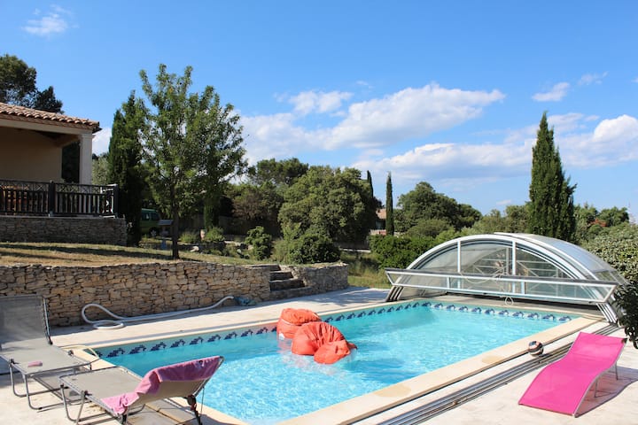 Villa En Garrigue à 10mn De Nîmes - Piscine, Spa - Nîmes
