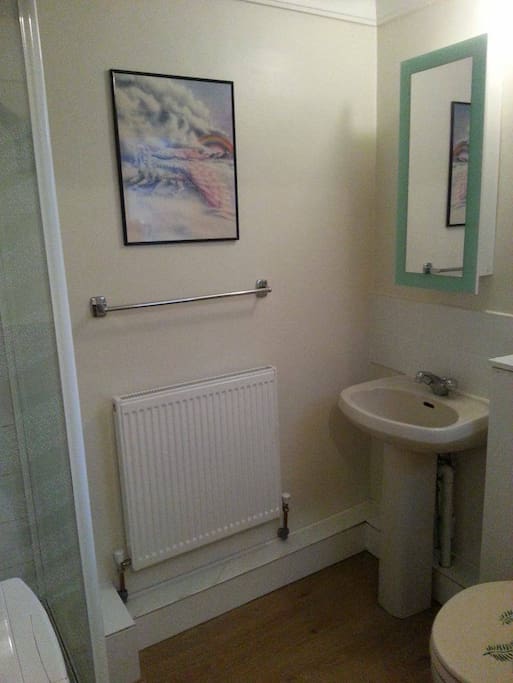 Your own ensuite bathroom to sing in
