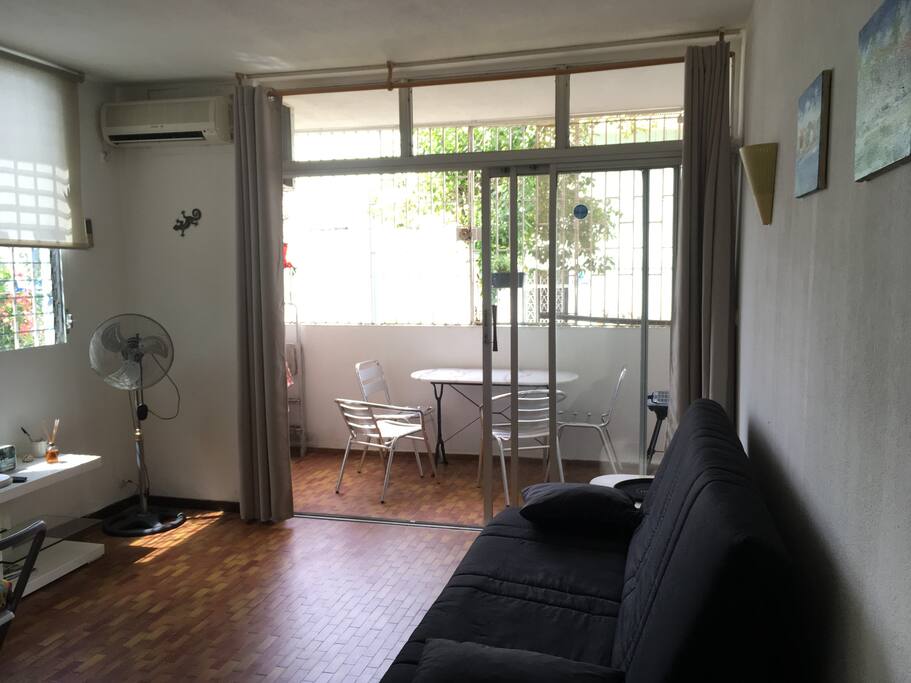 Ouverture sur loggia