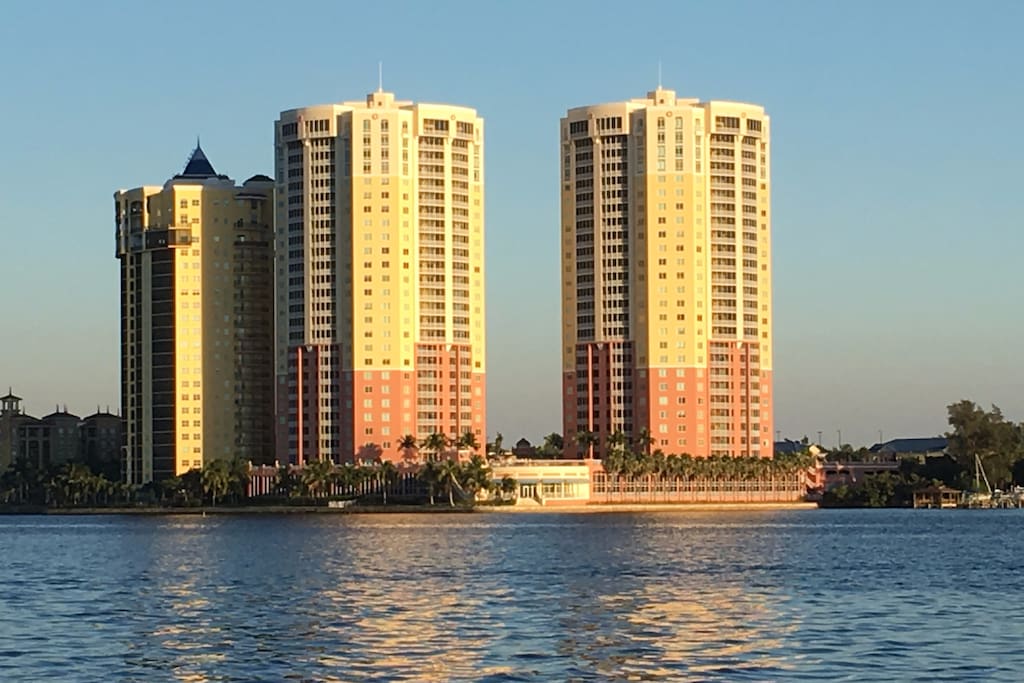 View from the river