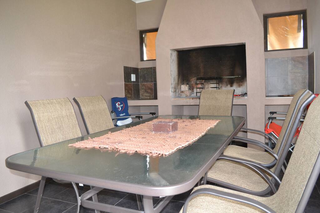 BBQ area