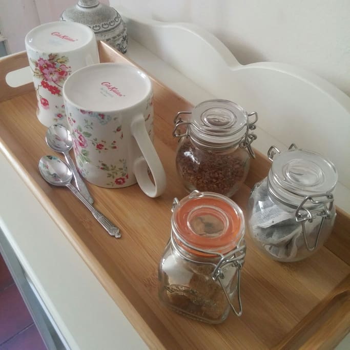 Tea & coffee making facilities from the comfort of your room