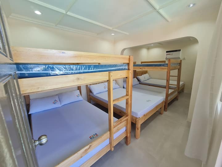 2nd floor air-conditioned room good for 12 pax 