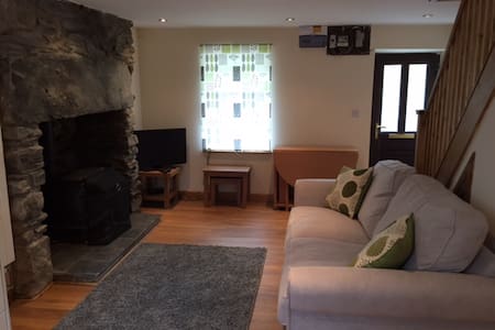 The cottage at the foot of Snowdon!