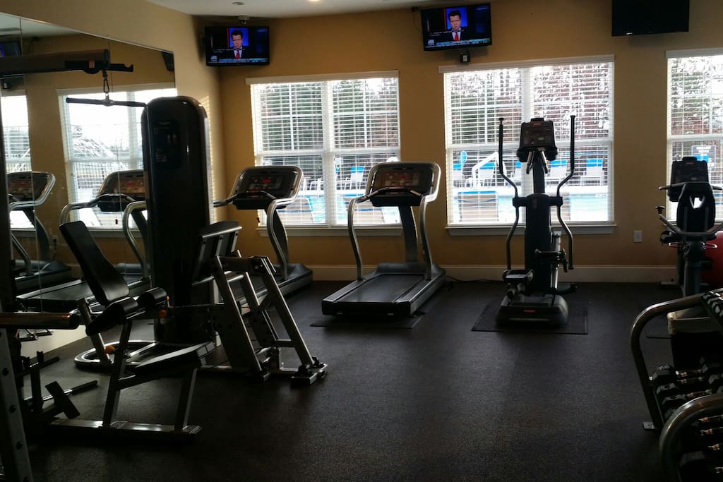 On site workout facility