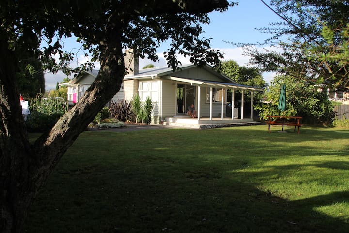 comfy, off street, big garden