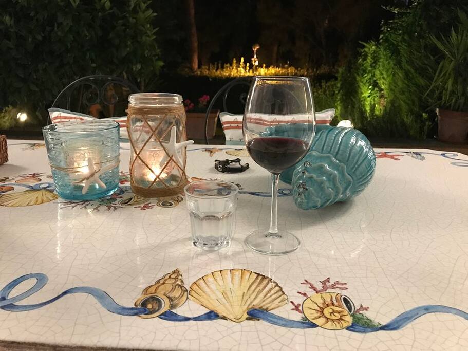 Stone table at Terrazze no 1