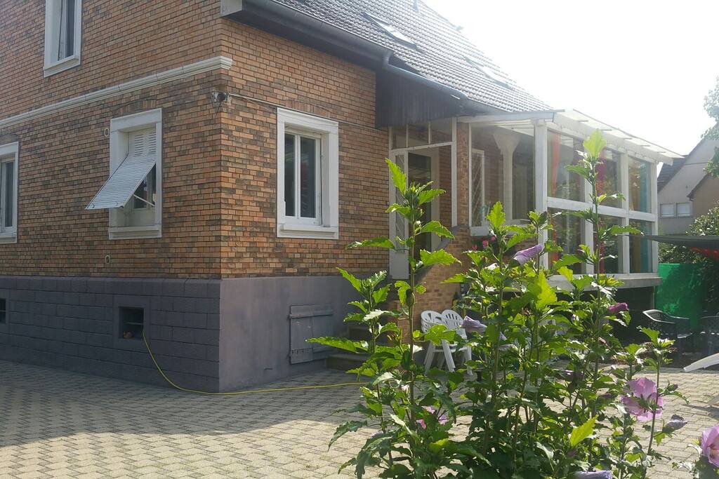 Arrière de la maison