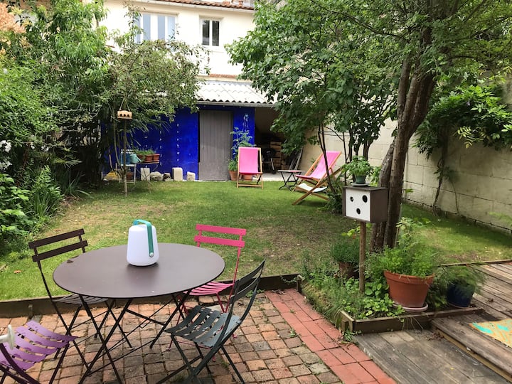 Belle Maison Familiale Avec Jardin - Bordeaux