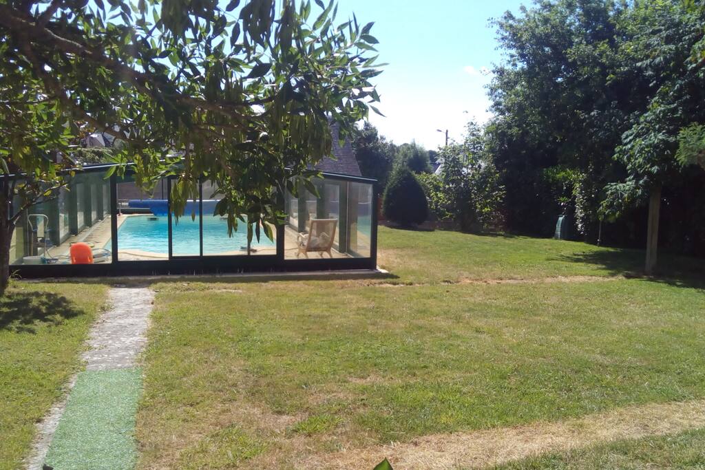 Jardin vu de la terrasse
