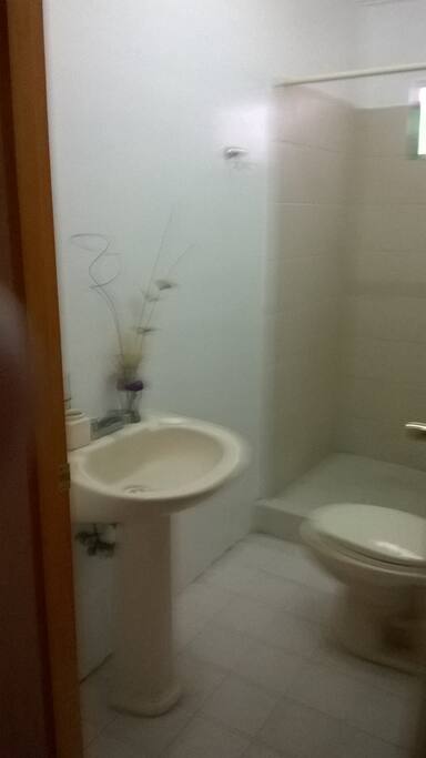 Bathrooms with sun & electric ligth