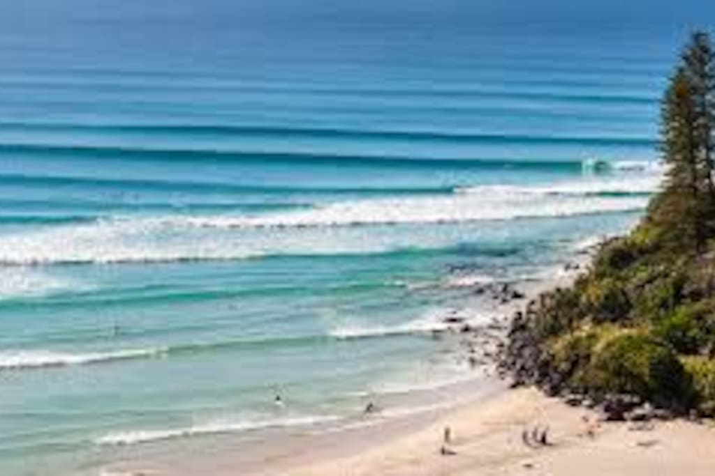 Greenmount Beach is 2km