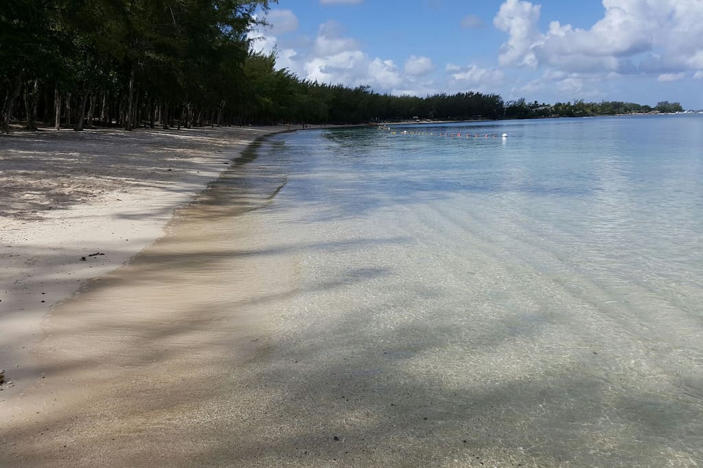 Mon Choisy paradisiacal beach 400m from the apartment