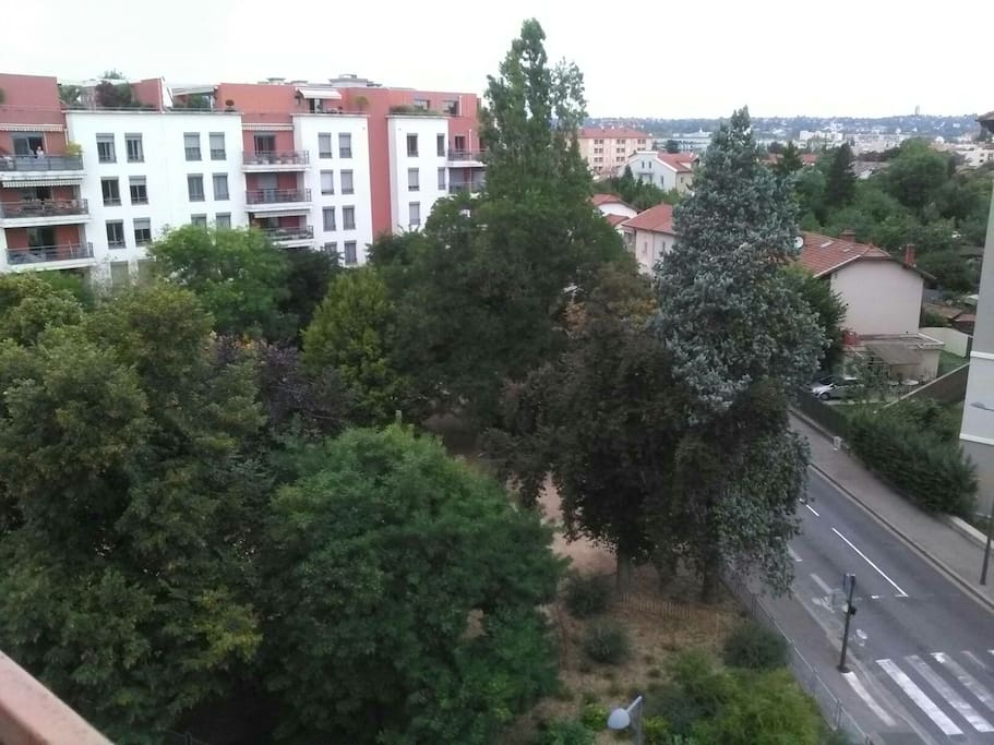 Vue depuis le balcon
