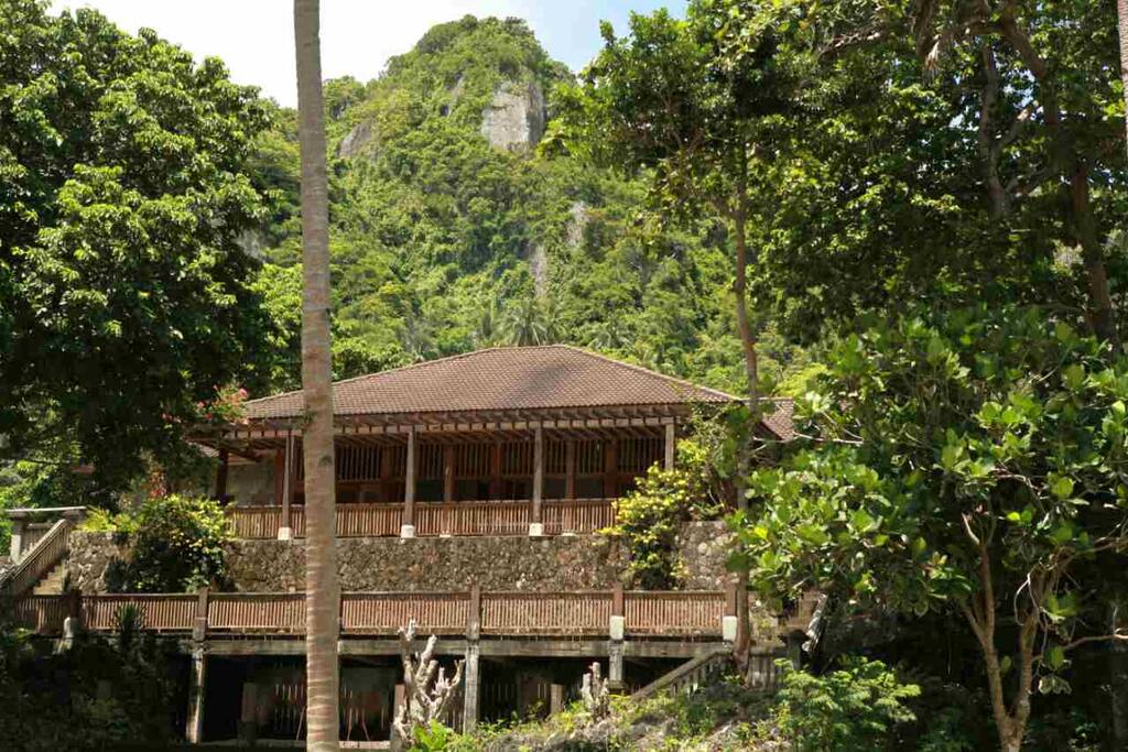 The main house