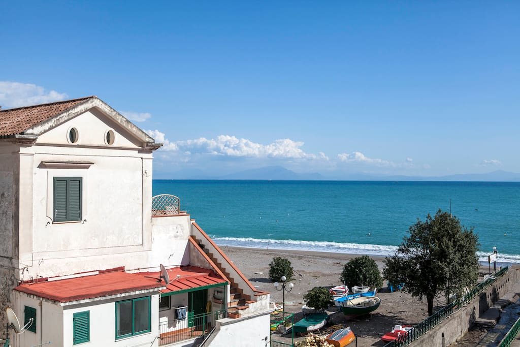 beautifull view from the window of your bedroom