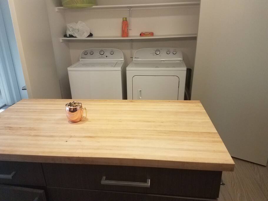 Washer and dryer