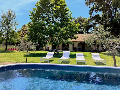 Villa with pool in agricultural estate