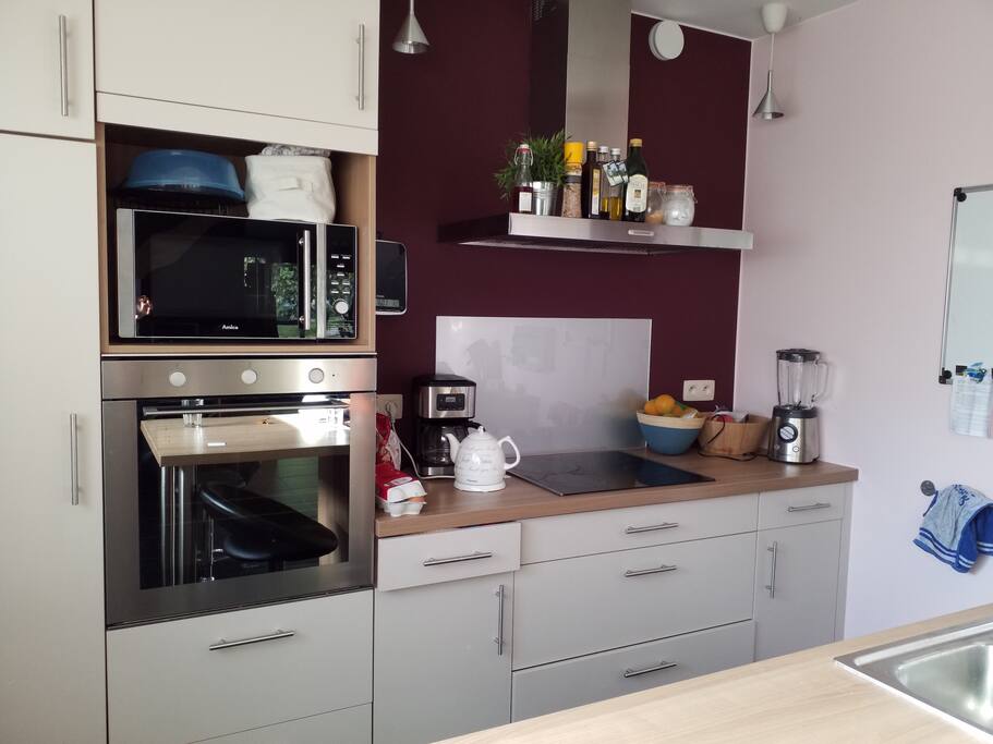 De keuken is gemeenschappelijk