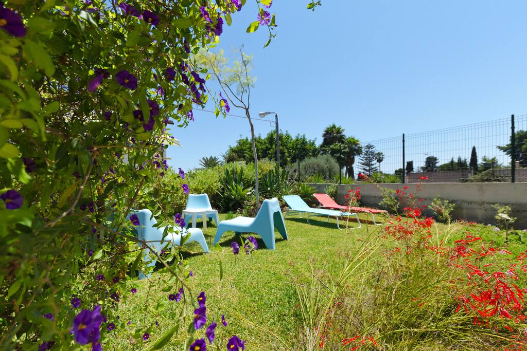 Vista del giardino