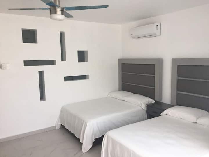 Izby s výhľadom na jazero