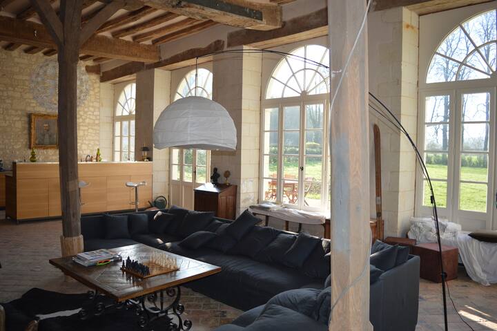 Orangerie Du Château De Boussay - 12 Pers Max - La Roche-Posay