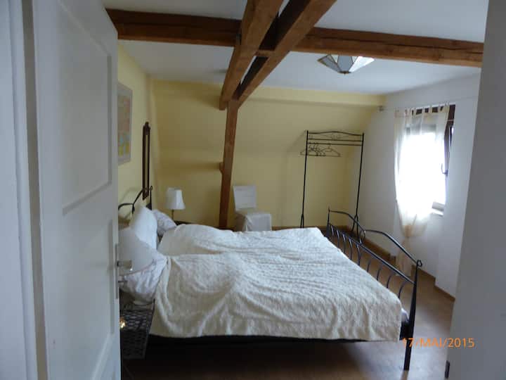 Separate bedroom on the 2nd floor