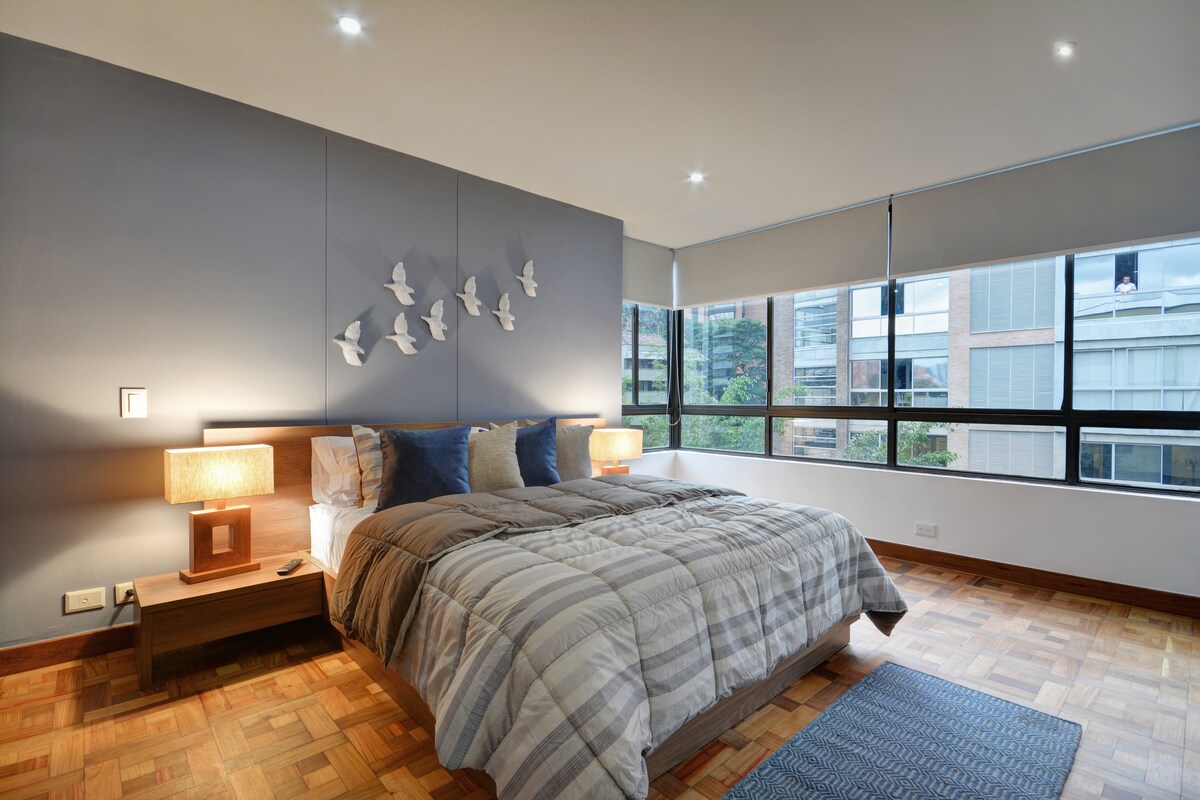 غرفة نوم مثالية مع إطلالات