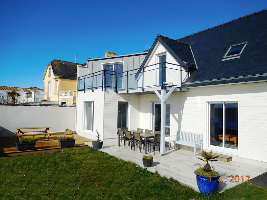 Façade vue mer