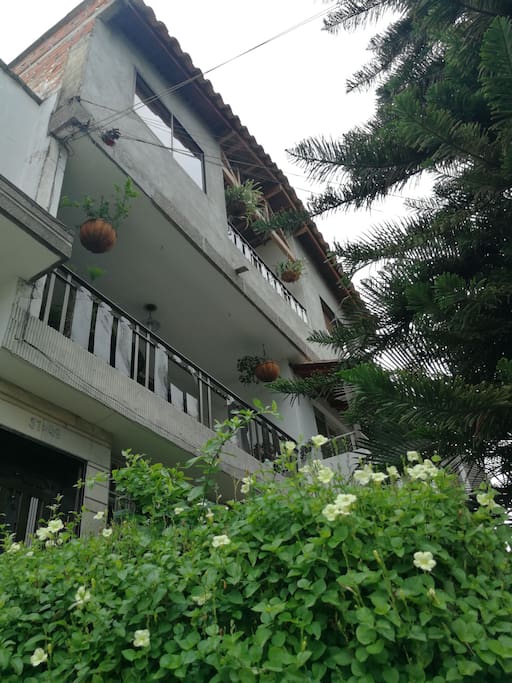 Balcón exterior apartamento