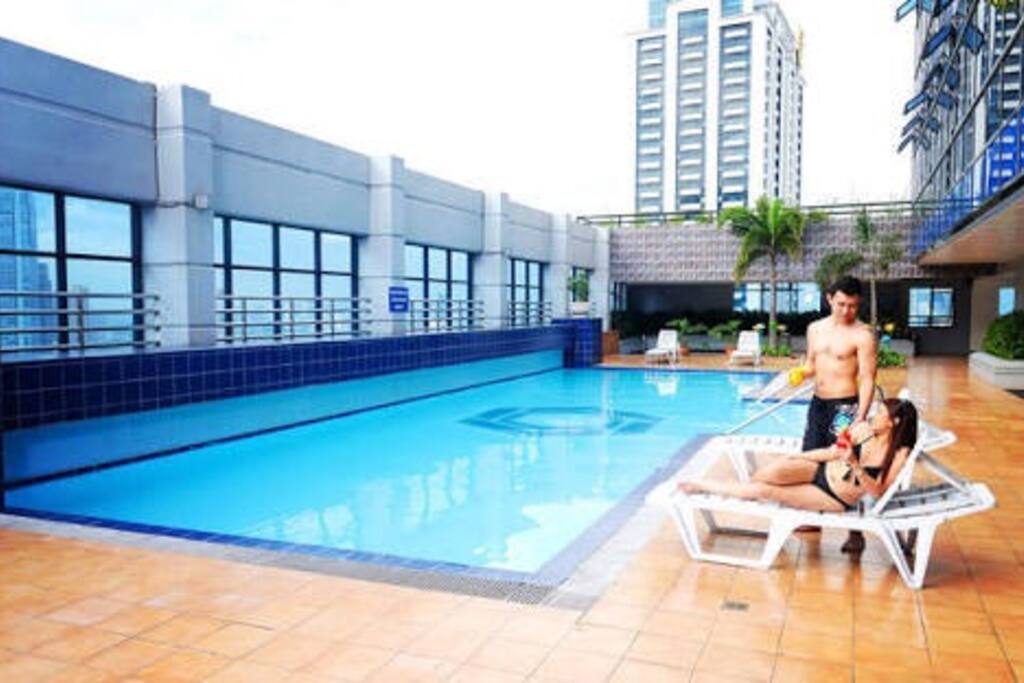 Poolside area