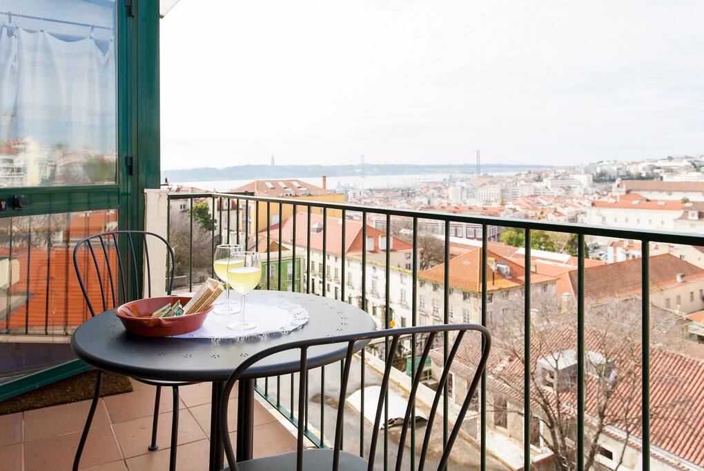 Amazing view from the balcony!
