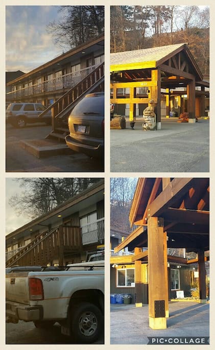 Big Rock Motel,
Campbell River BC
