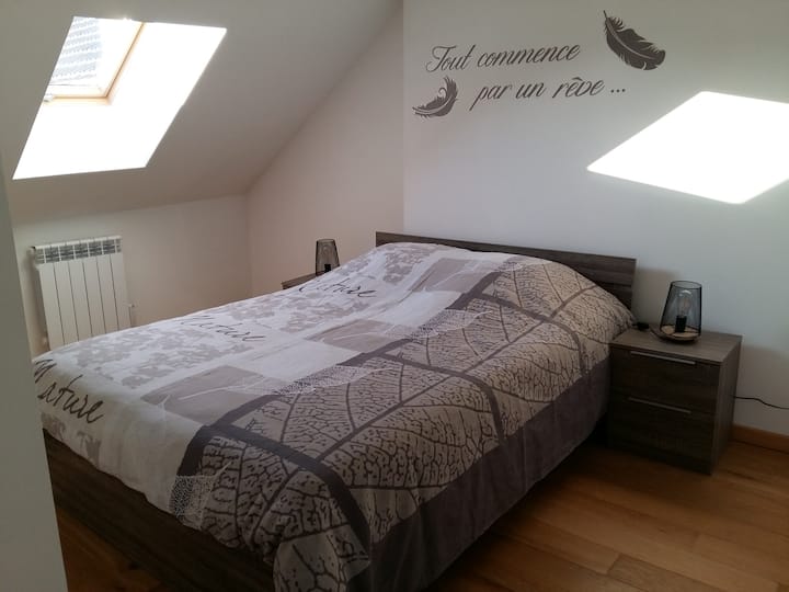 Chambre lit 2 places