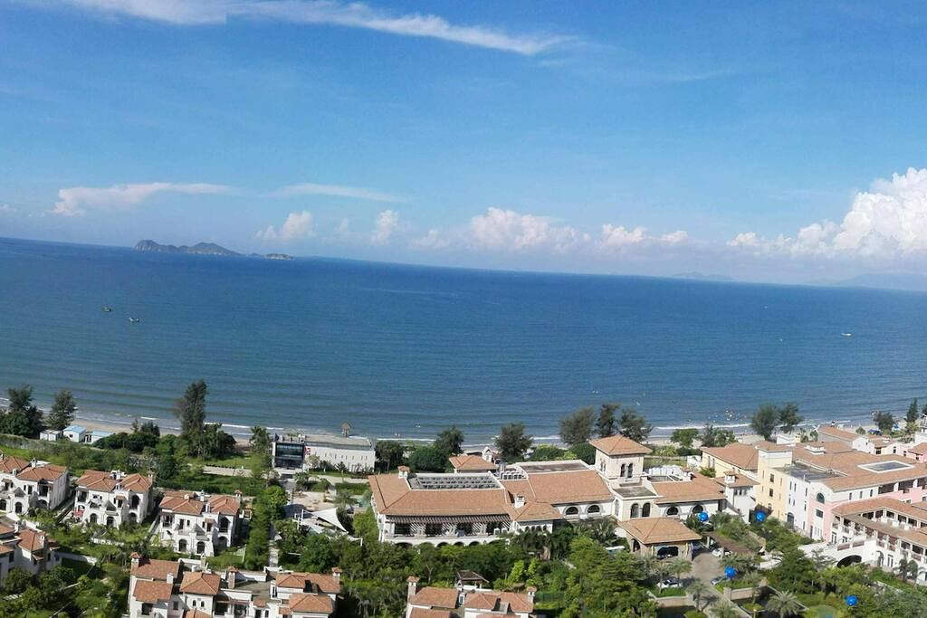 阳台海景