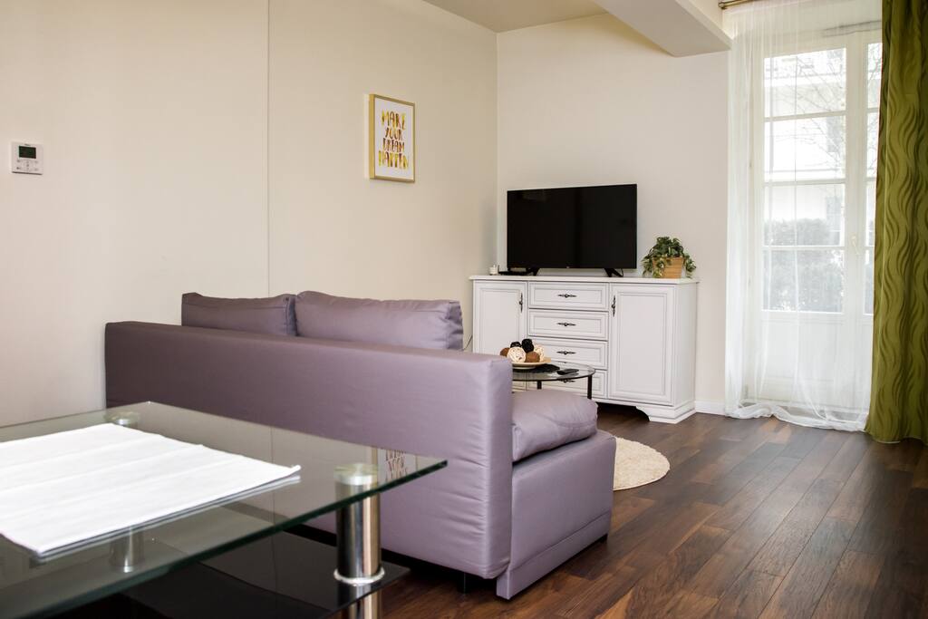 Living room + patio