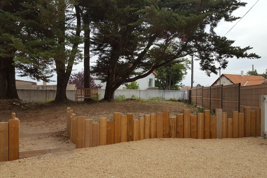 Jardin paysagé sans vis à vis