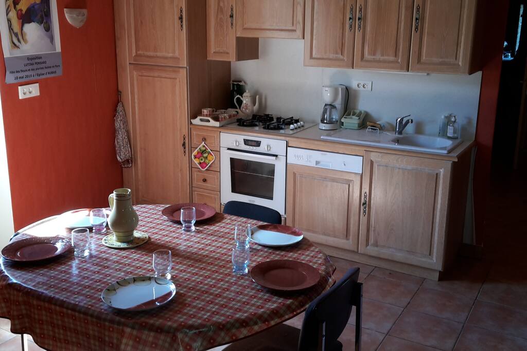 le coin cuisine et repas