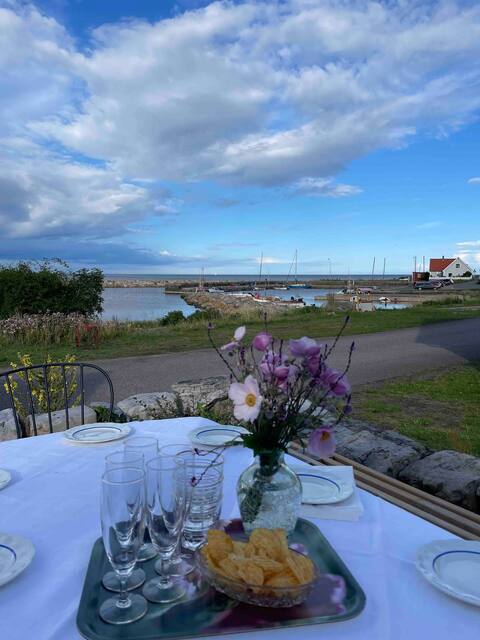 By the Sea, Baskemölla harbor, Österlen